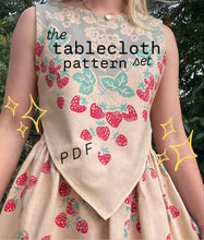 Load image into Gallery viewer, tablecloth set pattern PDF