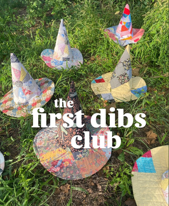 join the first dibs club!