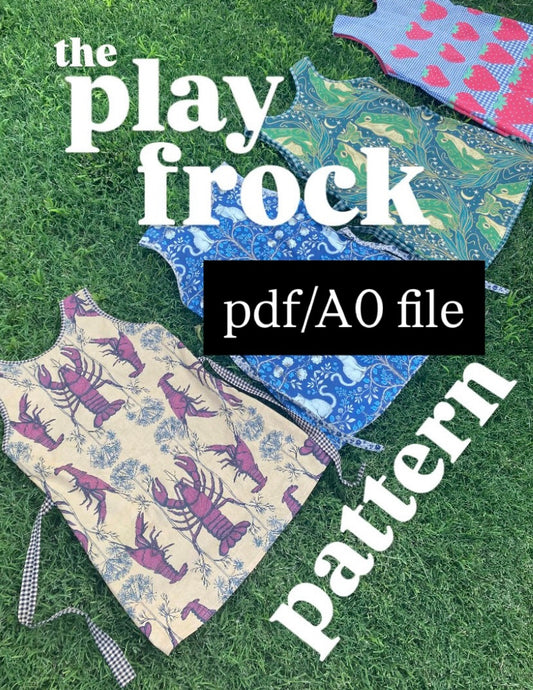 play frock pattern PDF/A0 FILE
