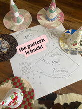 Load image into Gallery viewer, ☾ witch hat pattern ☾