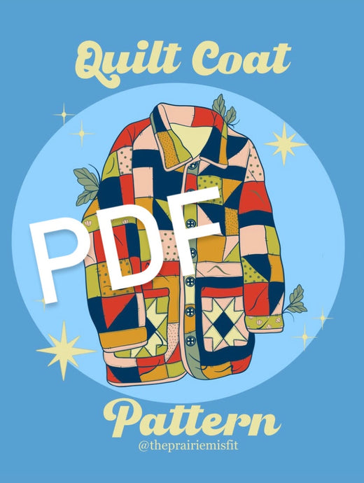 quilt coat pattern A0 FILE
