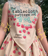 Load image into Gallery viewer, tablecloth set pattern PAPER
