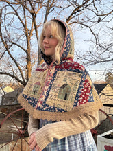 Load image into Gallery viewer, capelet hood pattern