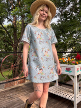 Load image into Gallery viewer, sapphic fairy shift dress M/L