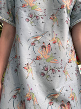 Load image into Gallery viewer, sapphic fairy shift dress M/L