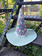 Load image into Gallery viewer, quilt witch hat SMALL