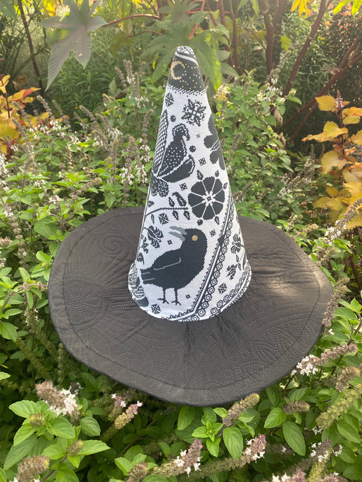 crow witch hat