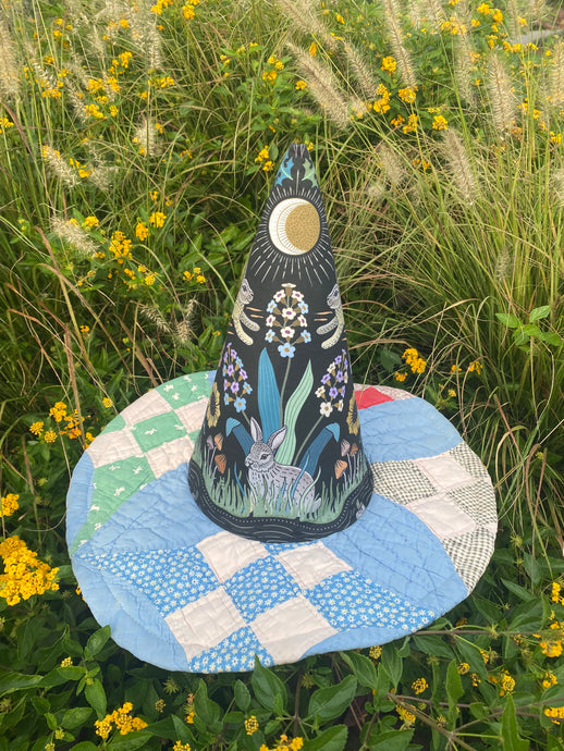 bunny witch hat