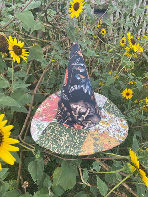 mushroom witch hat