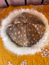Load image into Gallery viewer, denim fawn quilt hat LARGE