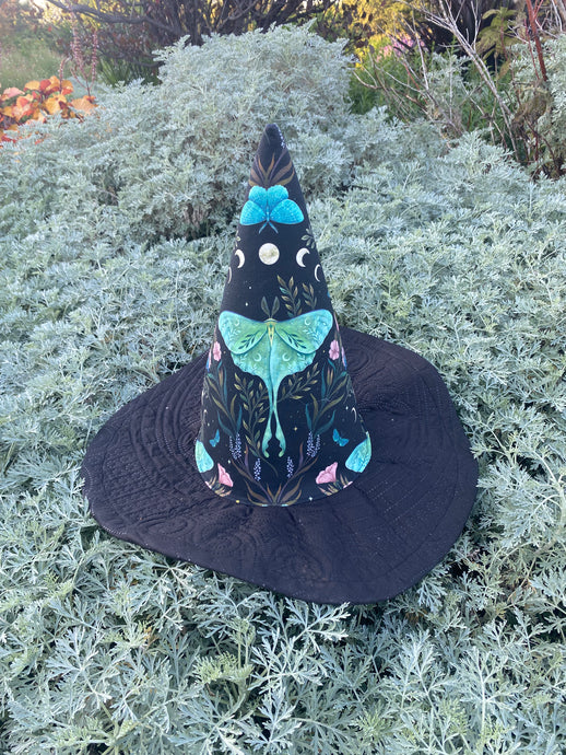 luna moth witch hat