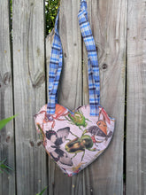 Load image into Gallery viewer, I love bugs heart bag
