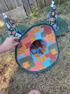 LARGE shroom ghosts witch hat