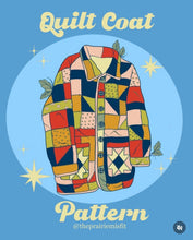 Load image into Gallery viewer, quilt coat pattern PDF