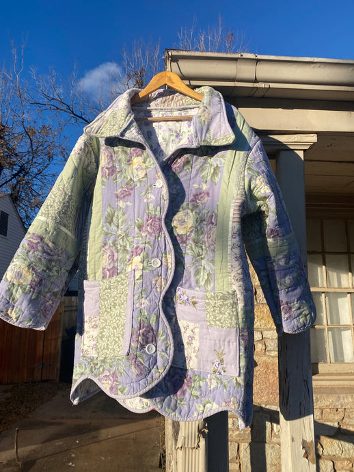 quilt coat L