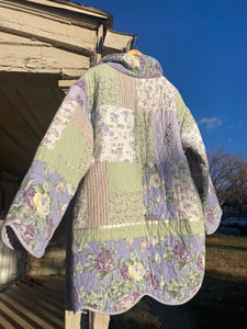 quilt coat L