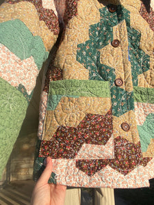 quilt coat M