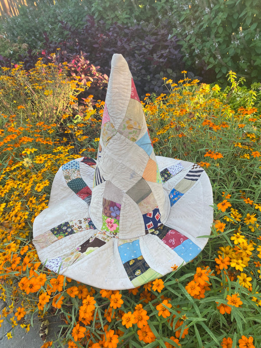 quilt witch hat