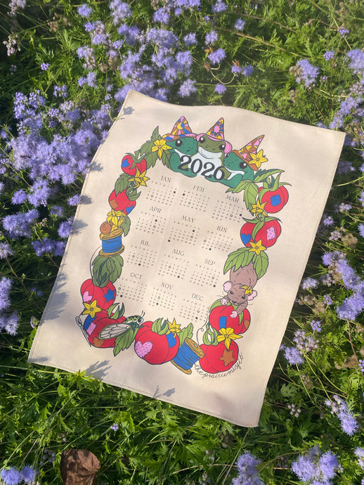 2026 tea towel calendar