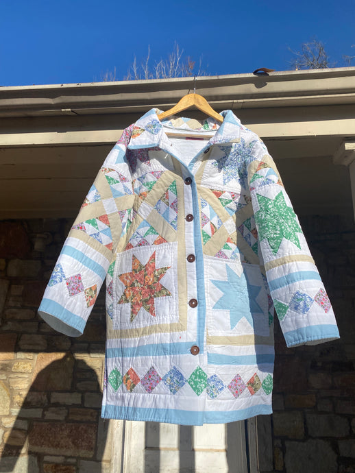 quilt coat XL