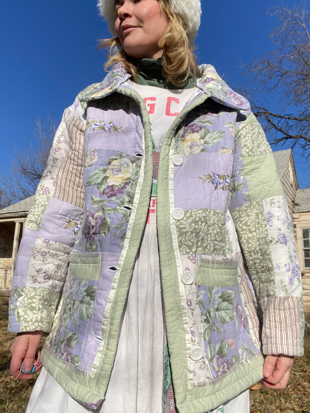 quilt coat S/M