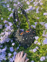 Load image into Gallery viewer, black cats handbag