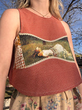 Load image into Gallery viewer, opelia calico top L