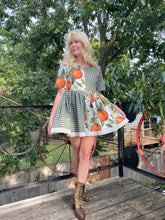 Load image into Gallery viewer, orange grove play dress M/L