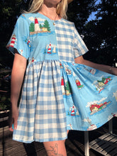 Load image into Gallery viewer, gone sailing play dress M/L