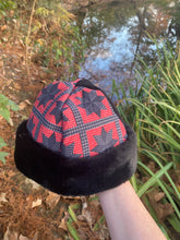 Load image into Gallery viewer, black quilt hat
