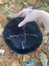 Load image into Gallery viewer, black quilt hat