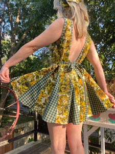 hollyhock romper L/XXL