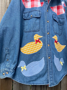 denim ducks XL