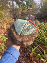 Load image into Gallery viewer, calico frog quilt hat LARGE