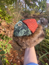 Load image into Gallery viewer, calico frog quilt hat LARGE